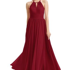 Azazi Cherish Chiffon Floor-Length Dress